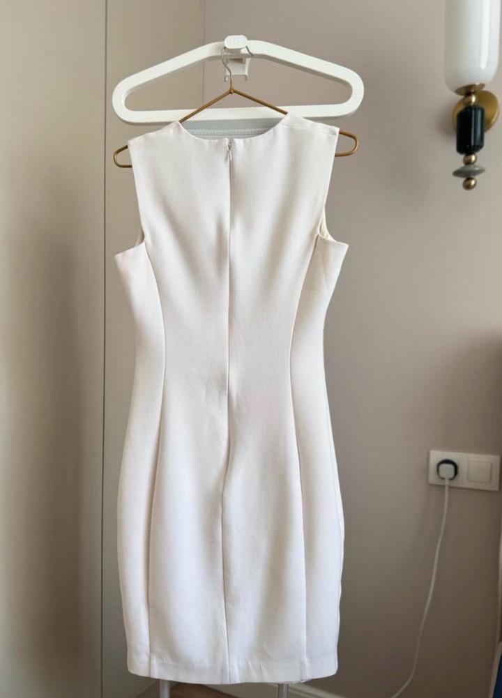 Платье Mango | Молочный цвет | S