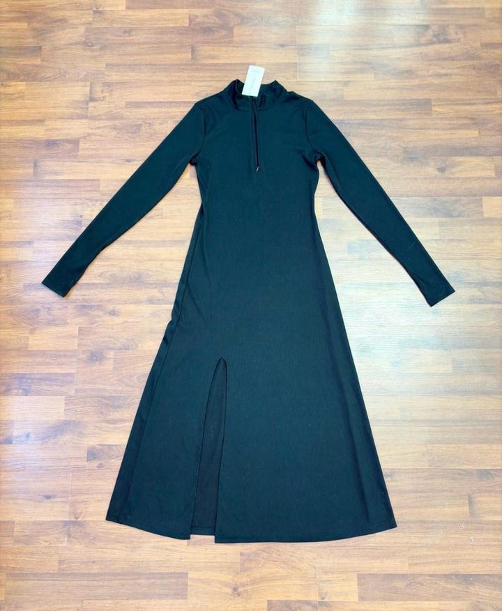 Платье в рубчик А- силуэт m/l