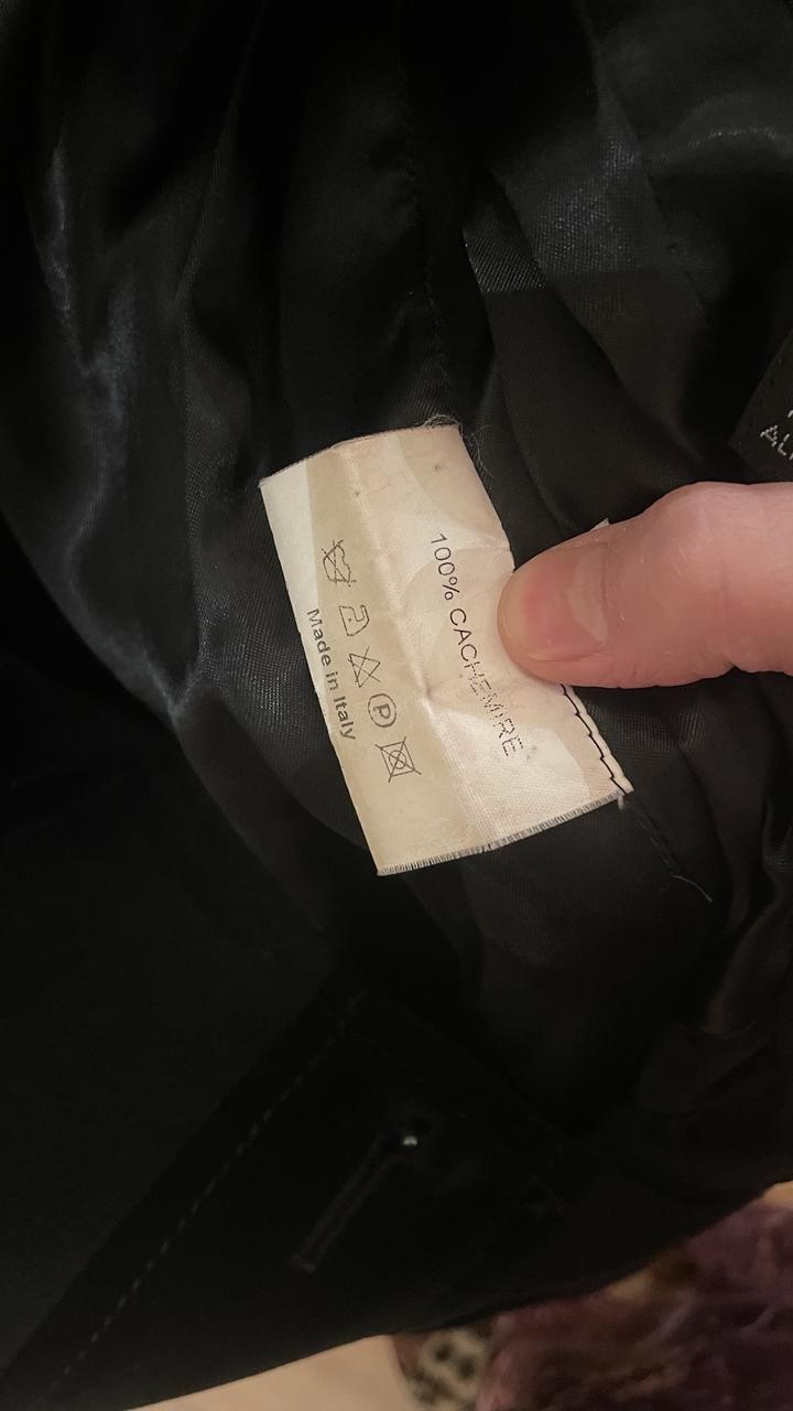 Кашемировое пальто