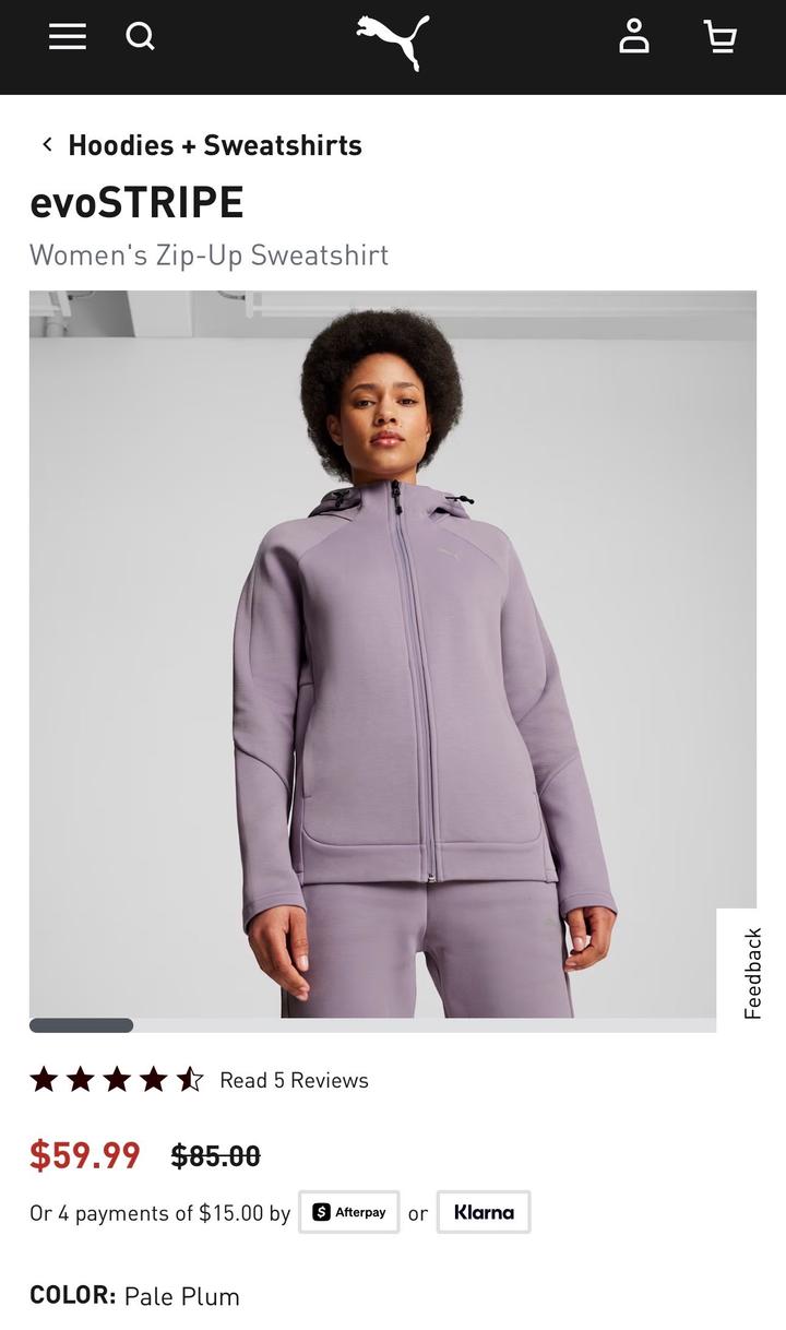 Новый костюм от PUMA