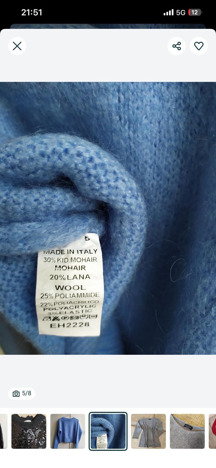 Шикарная кофта Италия мохер