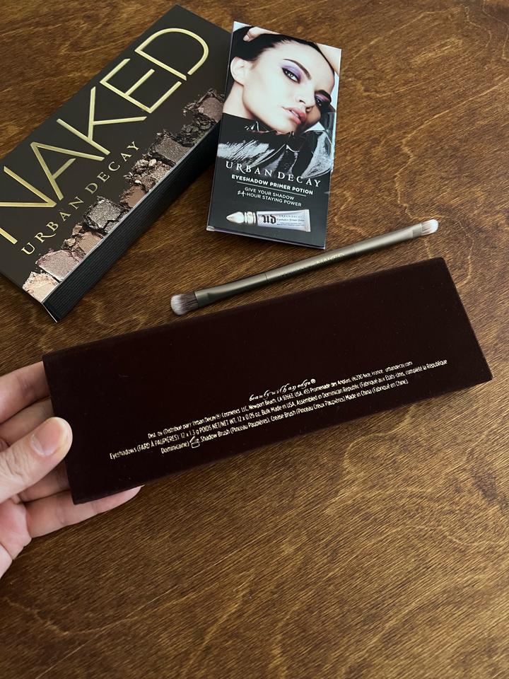 Нюдовые тени Naked от Urban Decay