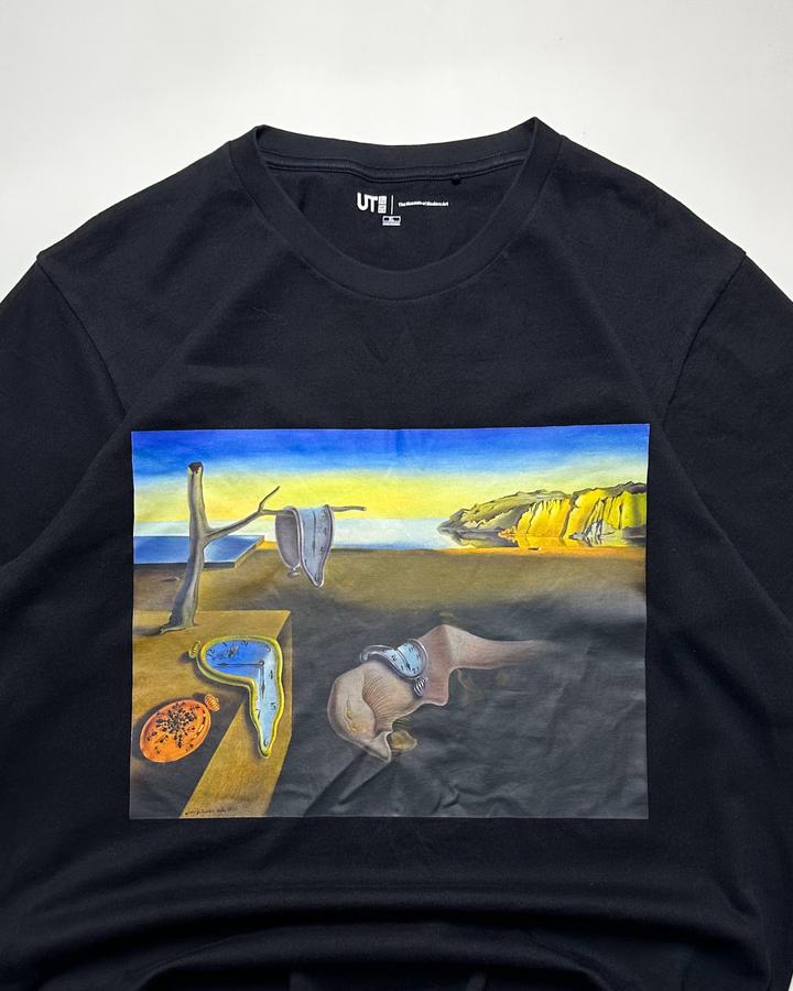 t-shirt by uniqlo • the museum of modern art • salvador dali