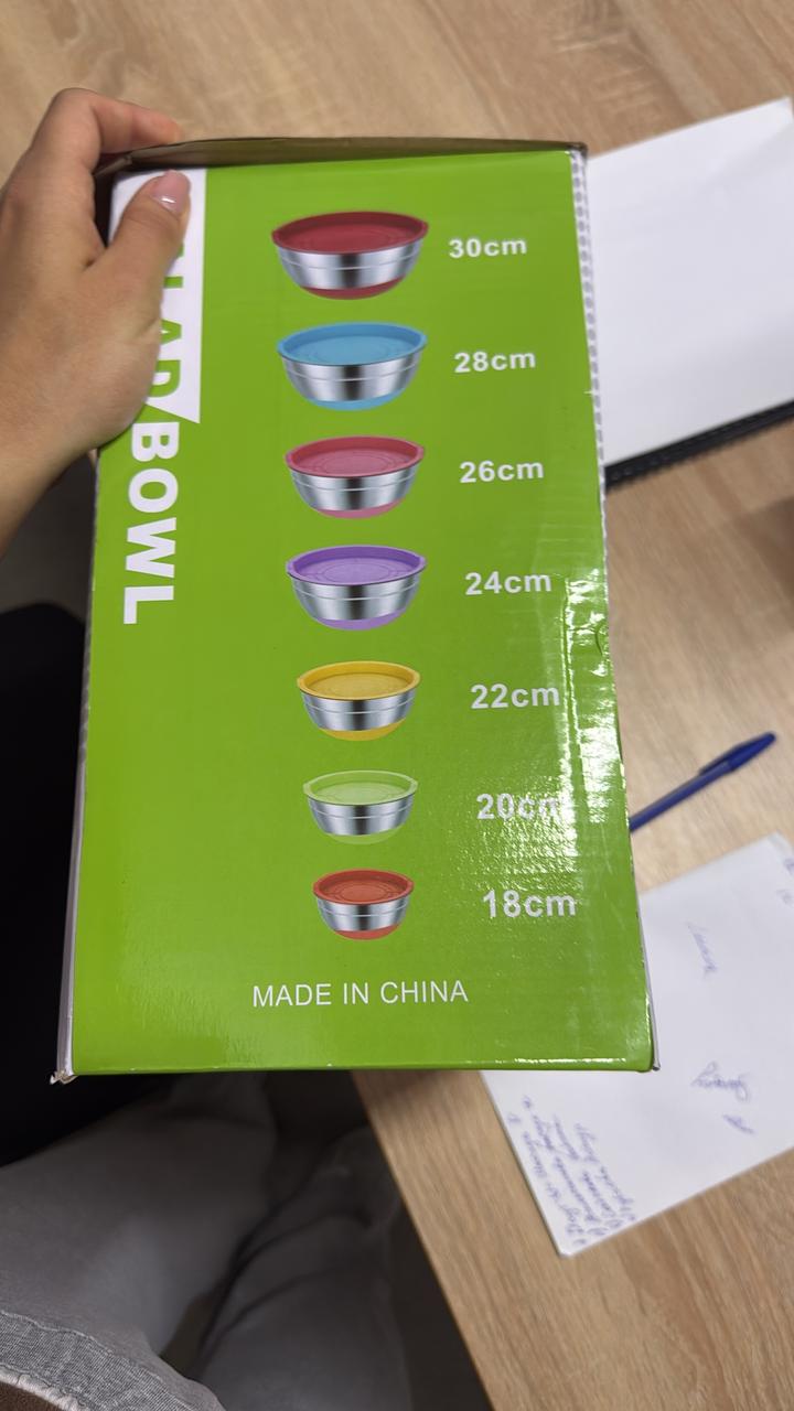 Набор мисек 7в1