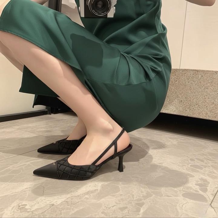 Chanel Vintage Slingbacks | Premium Luxe | Коллекционная модель.Каблуки,лодочки
