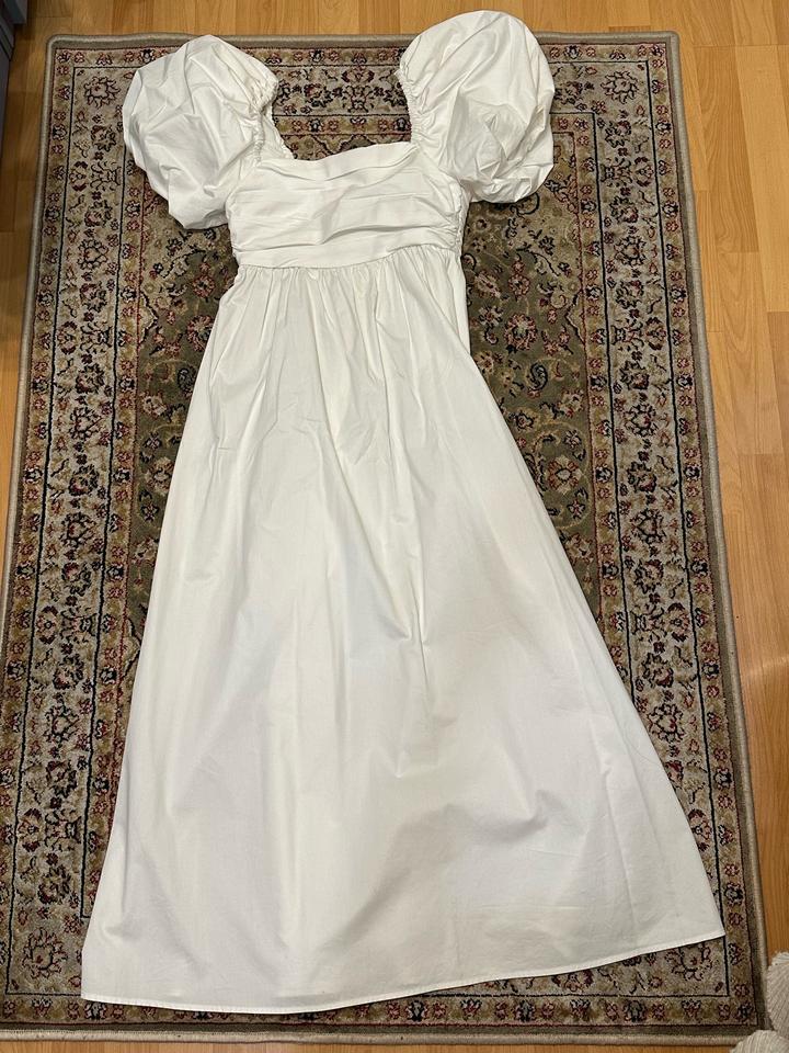 Белое платье Зара