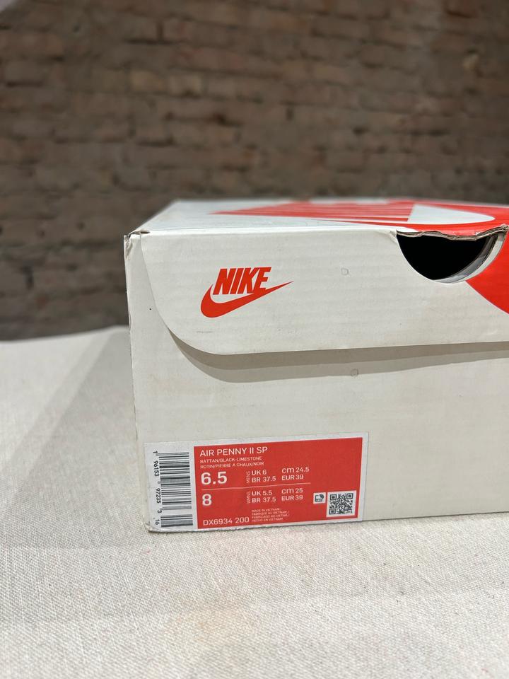 Stussy x Nike Air Penny II High-Top Sneakers