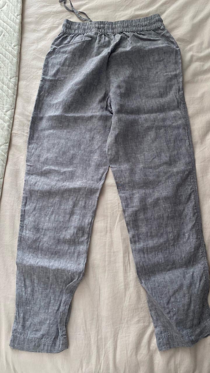 Льняные брюки H&M