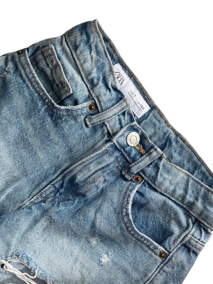 Джинсовые шорты Zara 6-7 лет