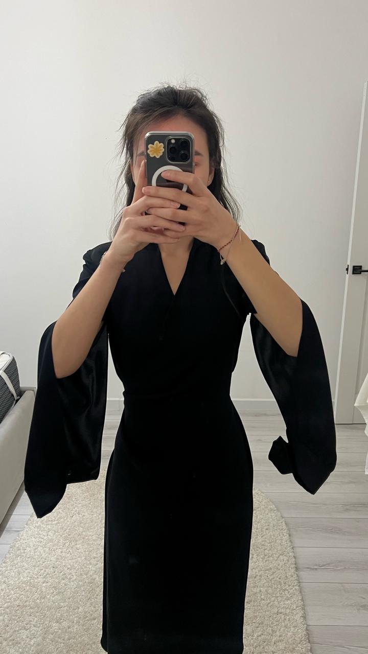 Черное платье-трансформер