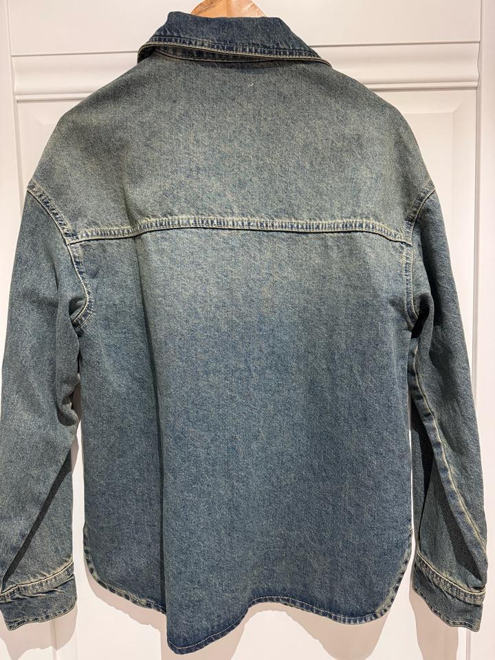 Джинсовая рубашка Pull&Bear