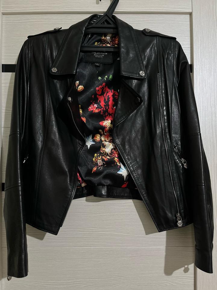 Куртка кожаная