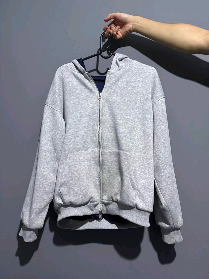 Двухсторонний зип худм