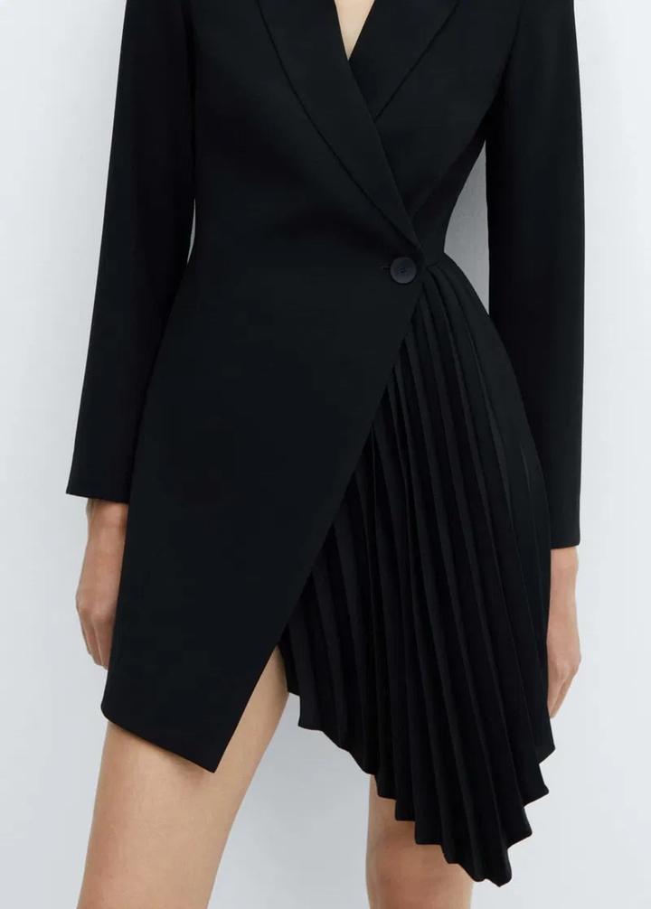 Черное платье mango