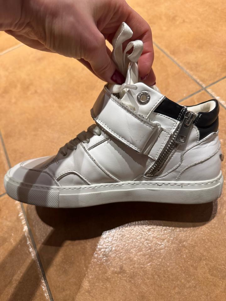 Кеды из кожи Zadig & Voltaire