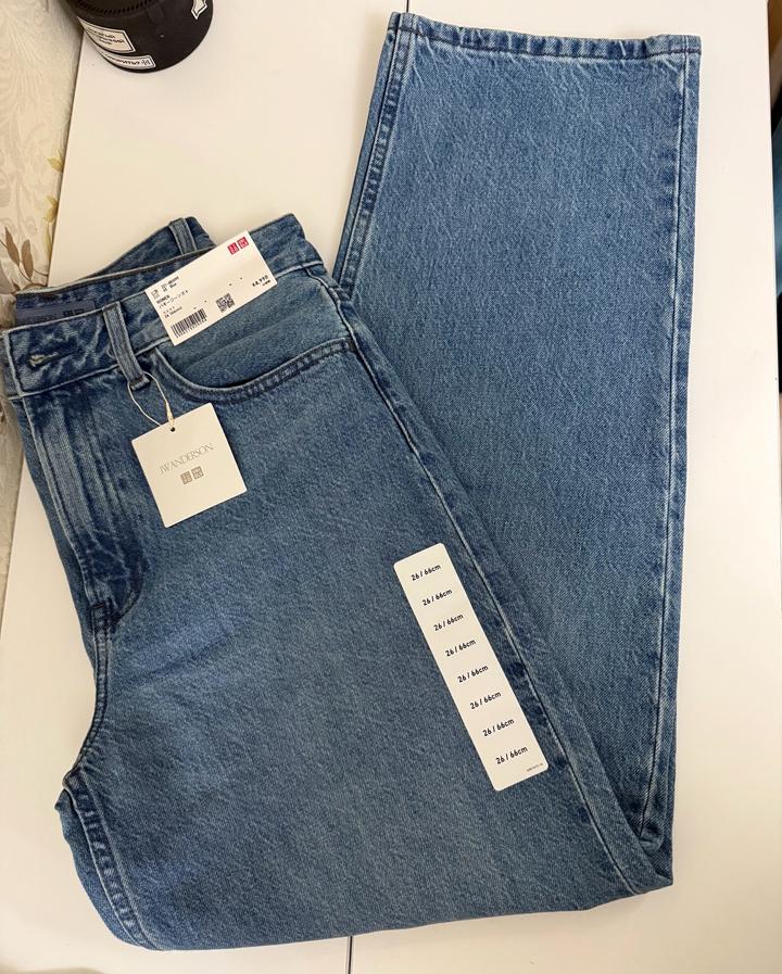 джинсы baggy uniqlo