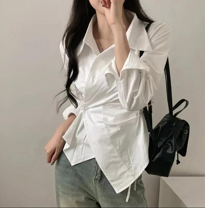 белое рубашка