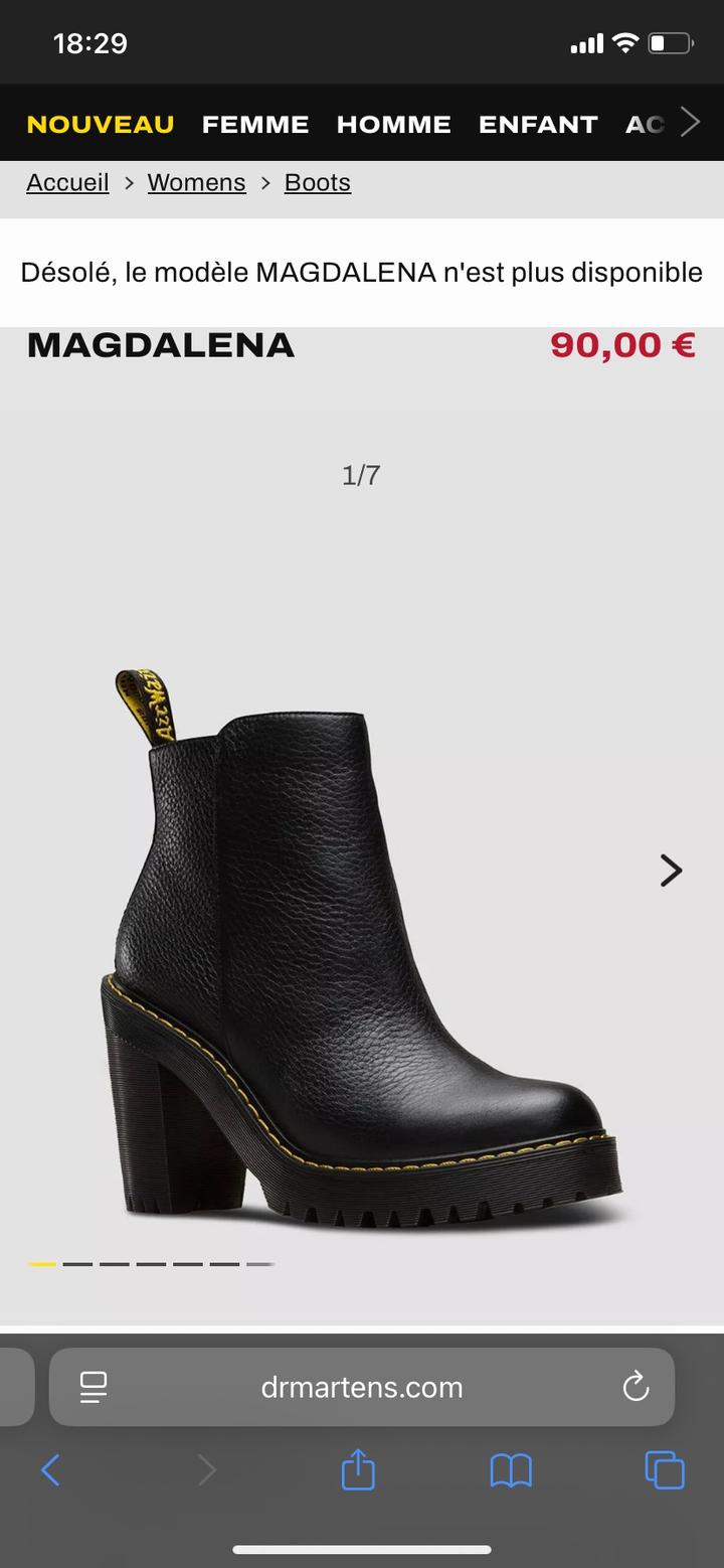 Ботильоны Dr.Martens MAGDALENA