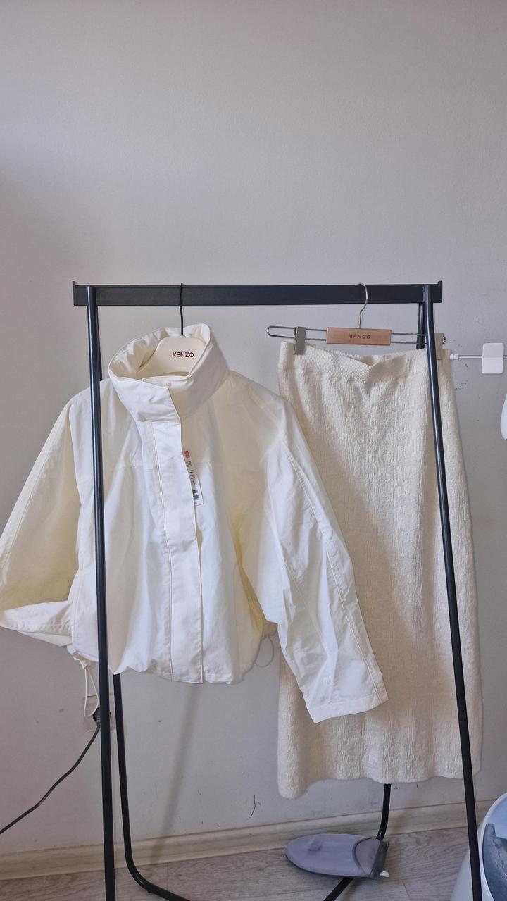 Белая юбка massimo dutti S