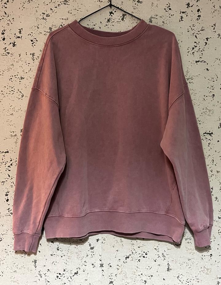 розовый свитшот PULL&BEAR