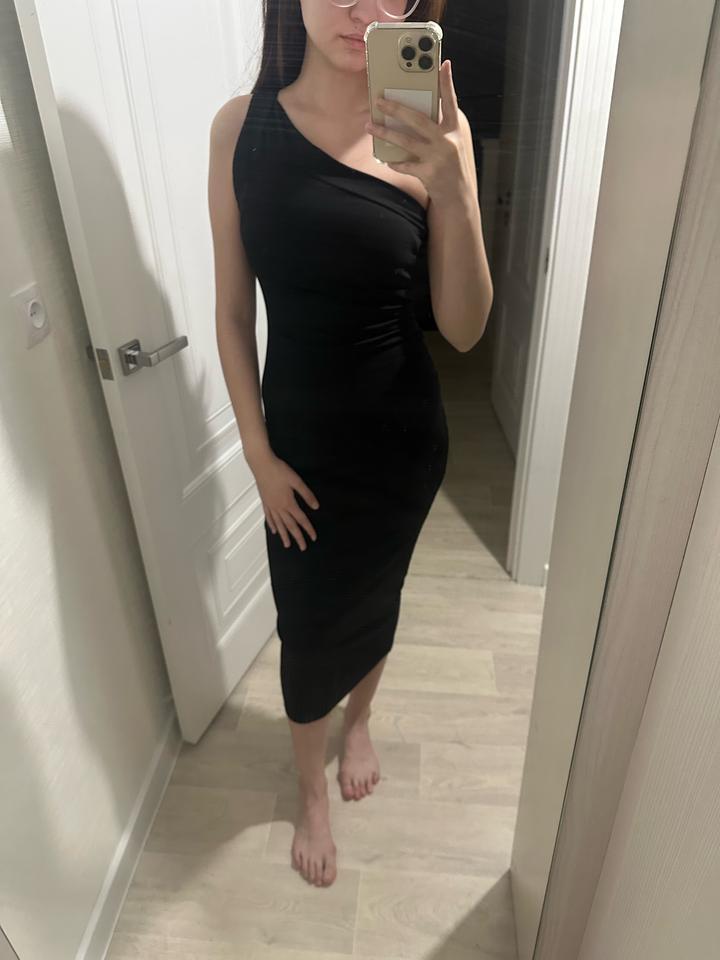 Черное платье Zara