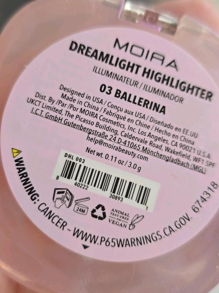 Moira Beauty Dreamlight хайлайтер