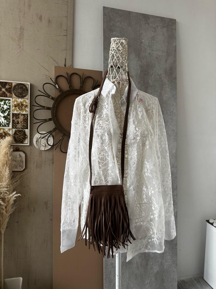 Сумка с бахромой