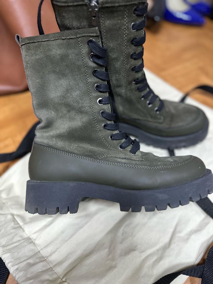 Ботинки в стиле милитари