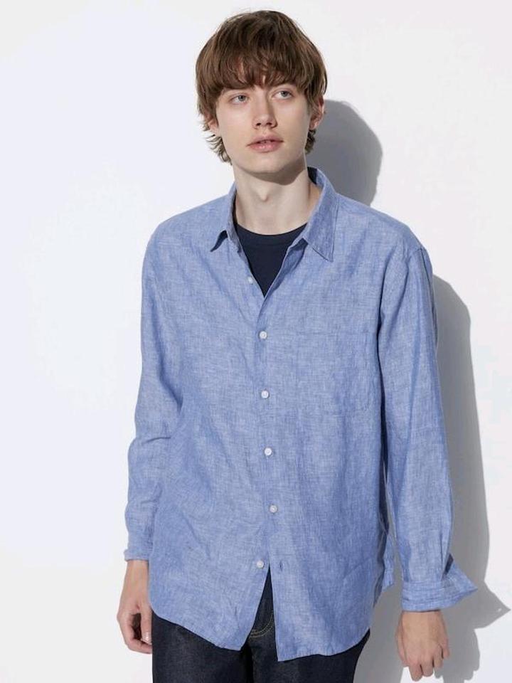 Льняная рубашка от Uniqlo