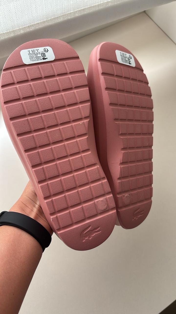 Шлепки Lacoste