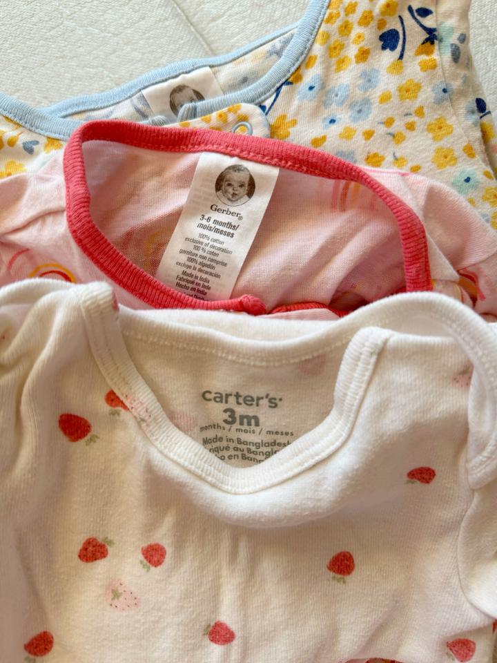 10 слипов с 0-6 мес