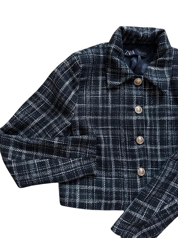 Твидовый жакет