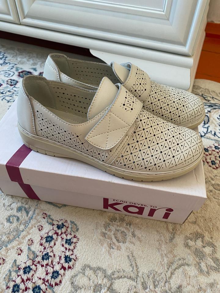 Кожанные туфли