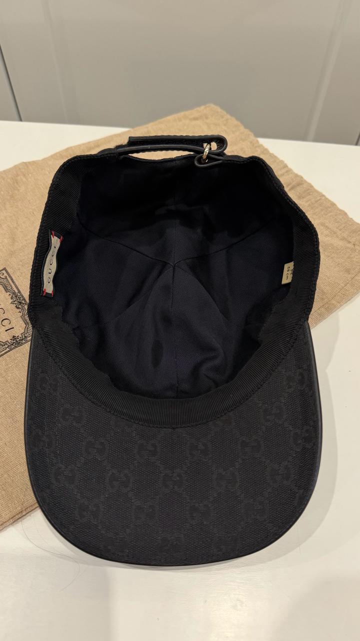 Чёрная кепка Gucci GG baseball