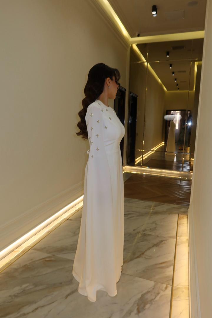 Белое платье Bergamo