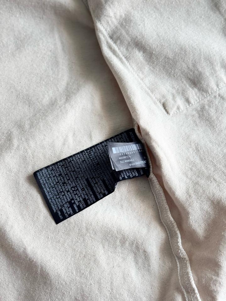 Джинсовая рубашка zara