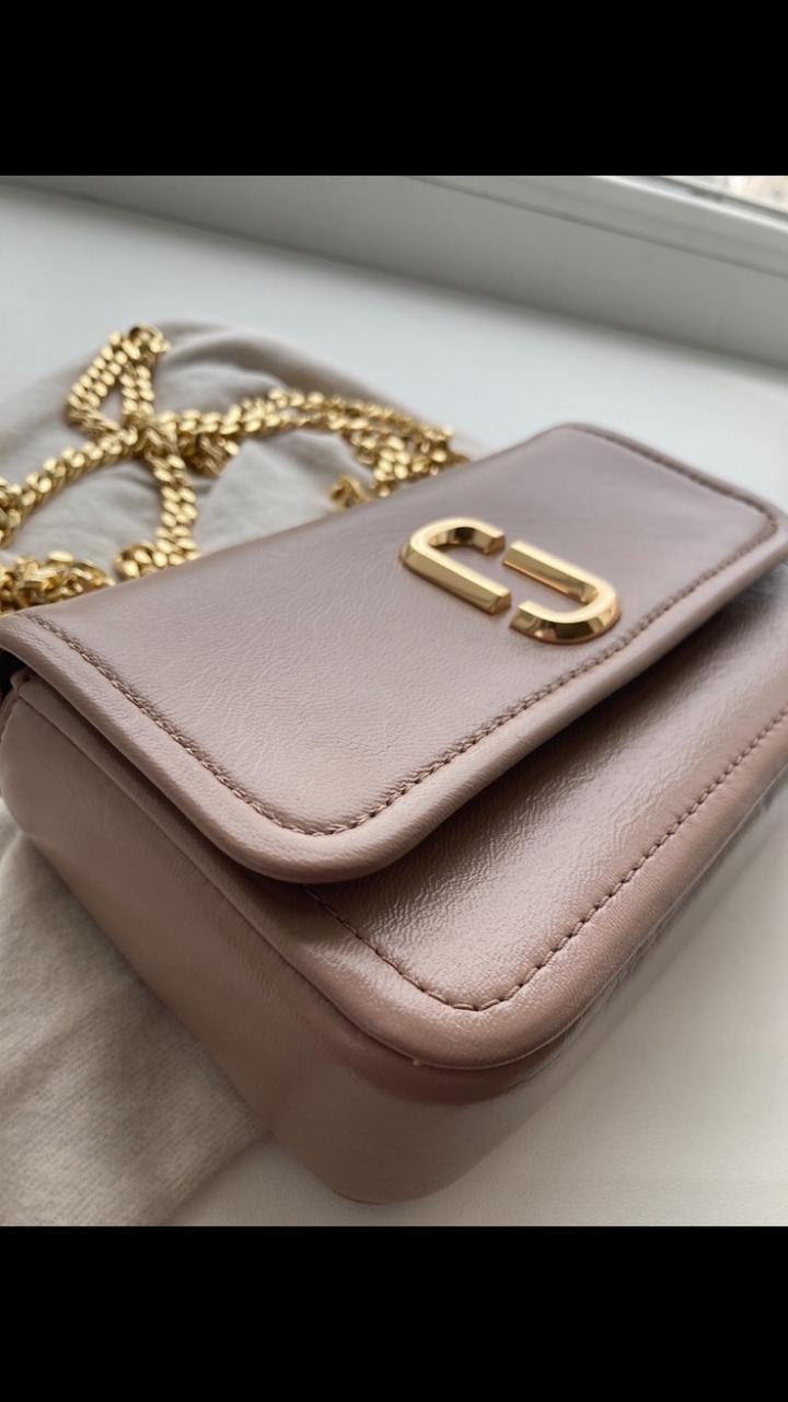 Вечерняя сумка MarcJacob's из телячьей кожи