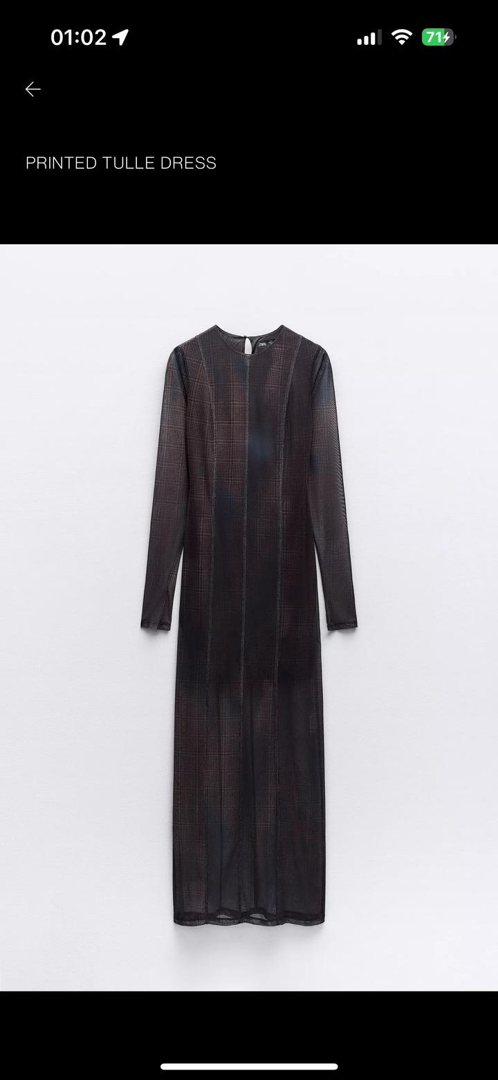 Платье zara