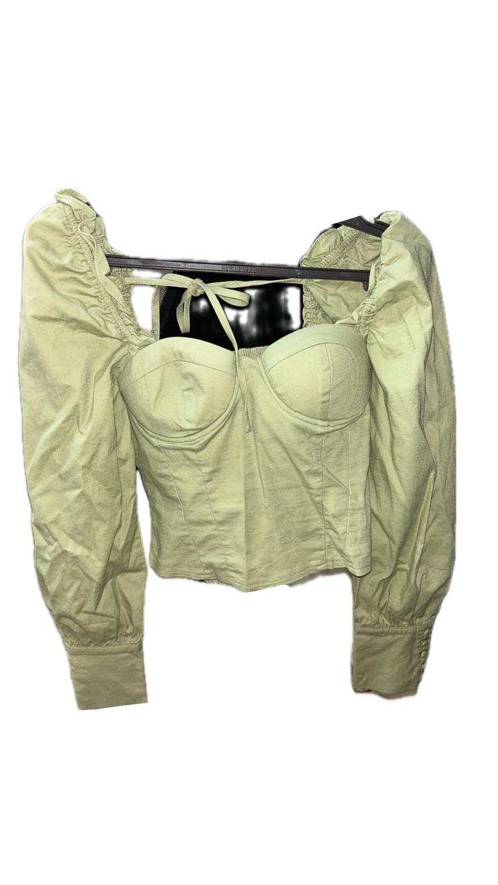 корсетная блузка