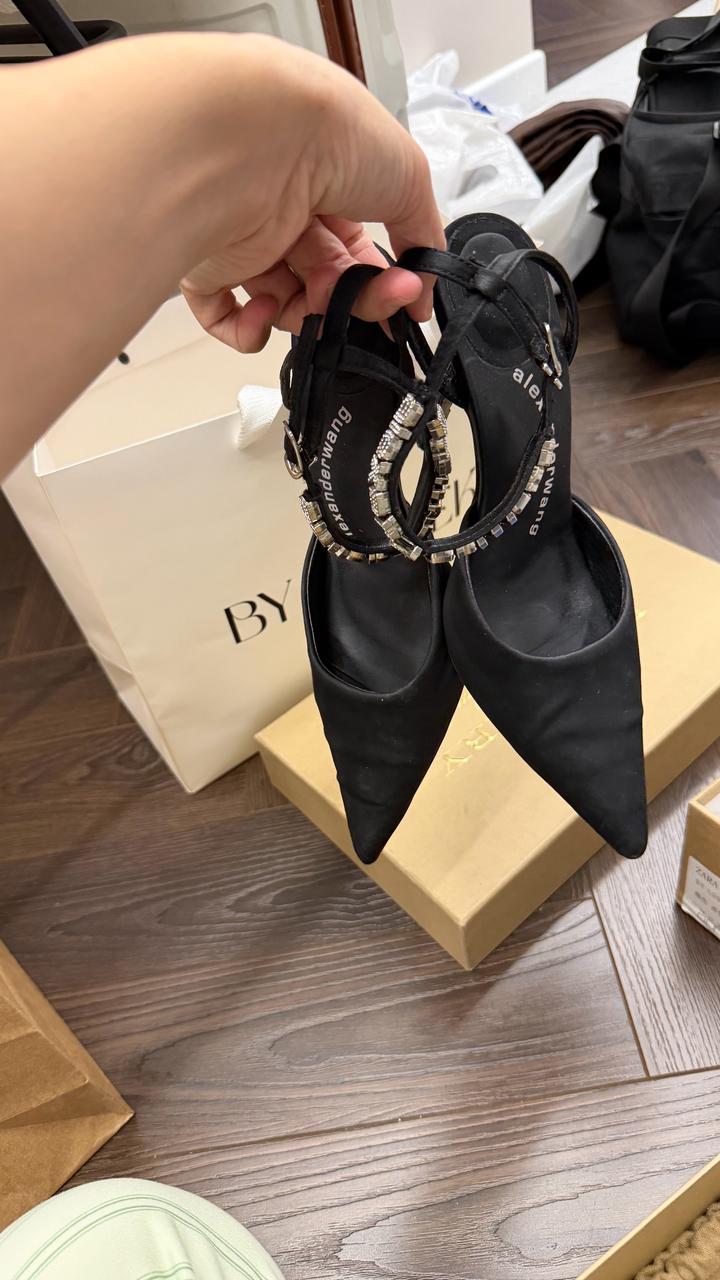 Туфли босоножки на каблуке Alexander Wang люкс копия размер 37