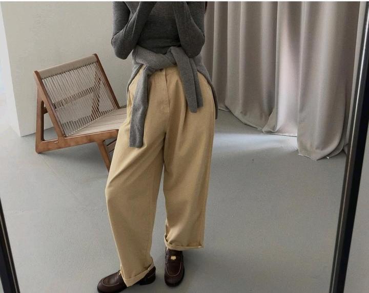 Бежевые чиносы zara limited