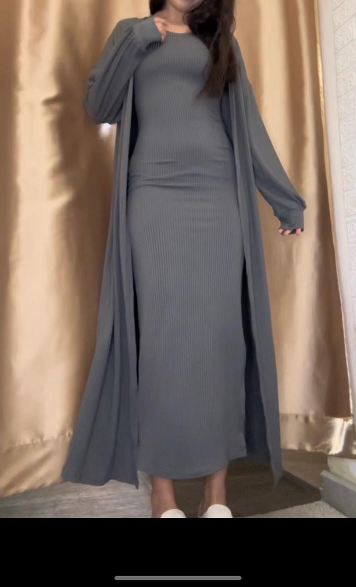 Двойка (платье+абайка)