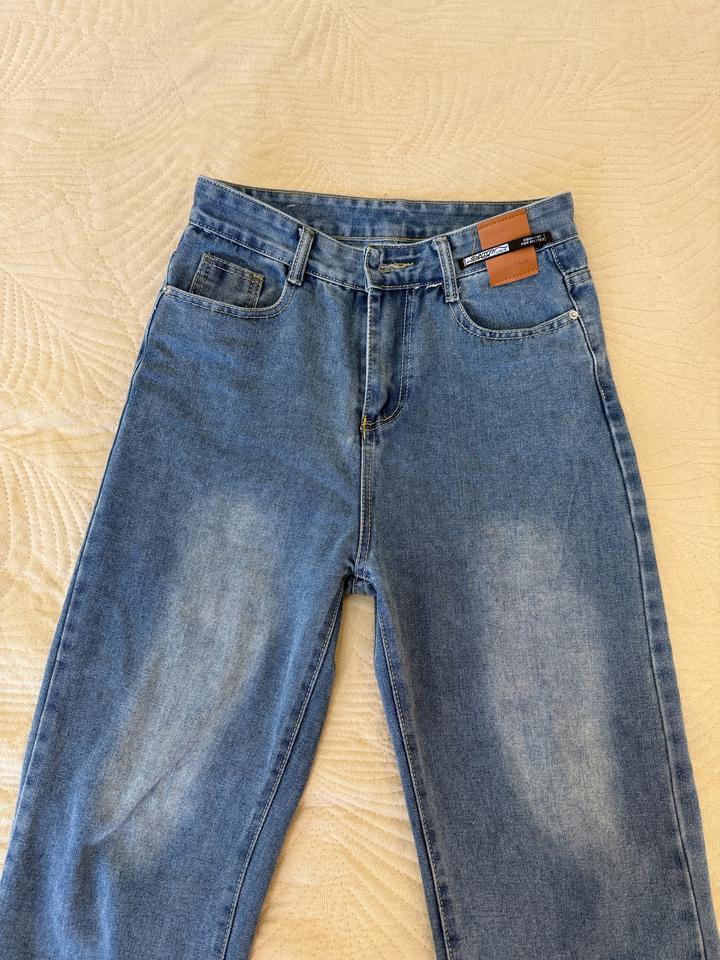 Джинсы синие