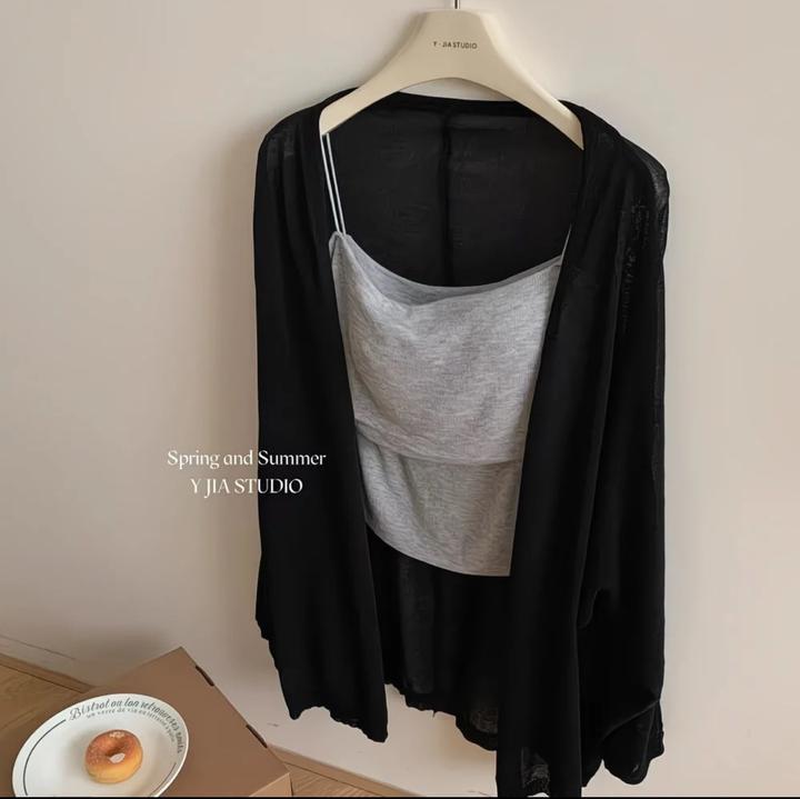 Кардиган накидка