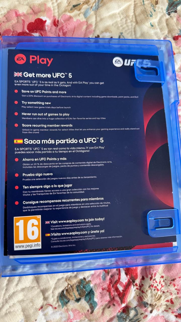 UFC 5 для ps5
