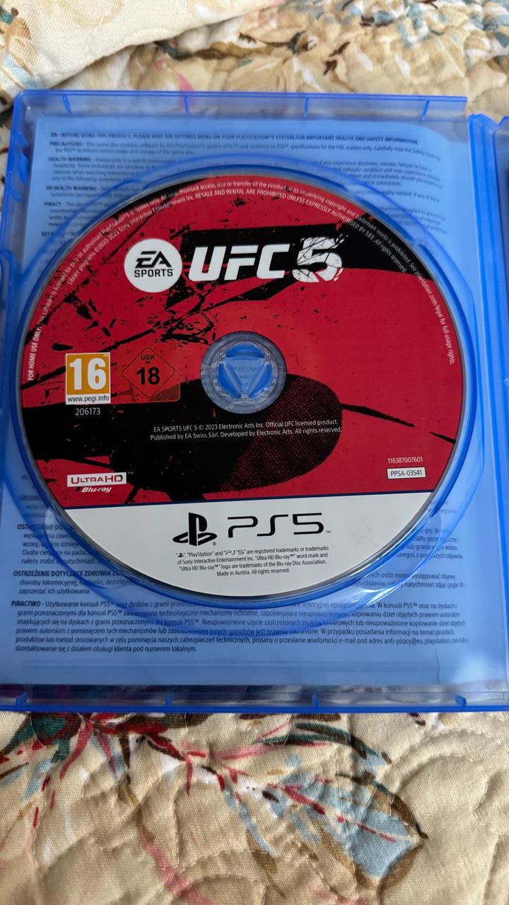 UFC 5 для ps5