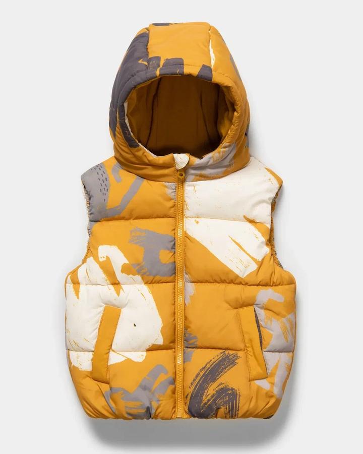 Теплая безрукавка