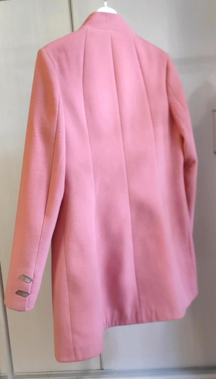 Персиковое пальто Keyina в стиле Жаклин Кеннеди