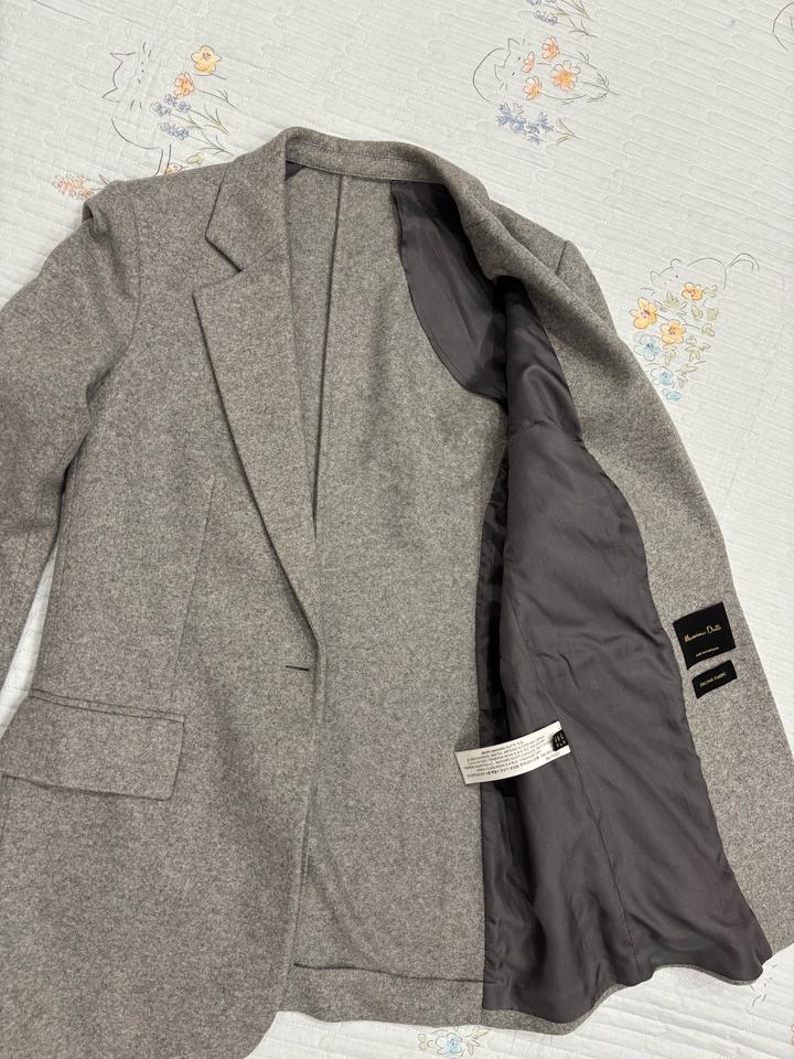 Пиджак шерстяной Massimo Dutti