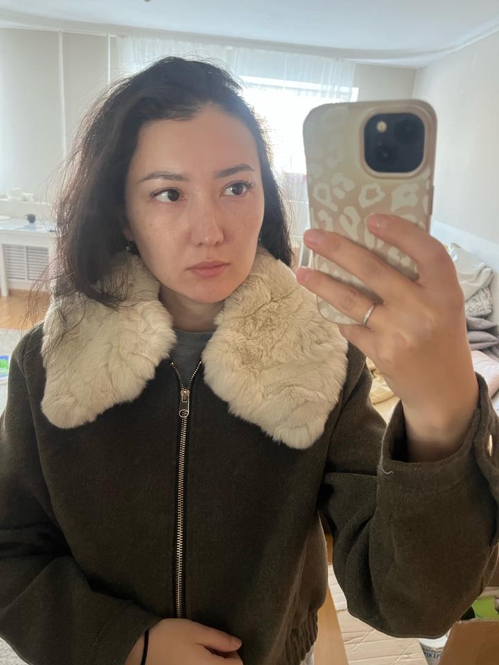 Съемный меховой воротник